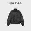 ROMI STUDIO“复古时尚”细腻柔软头层羊皮光泽皮夹克 RWCWWG7303 商品缩略图1