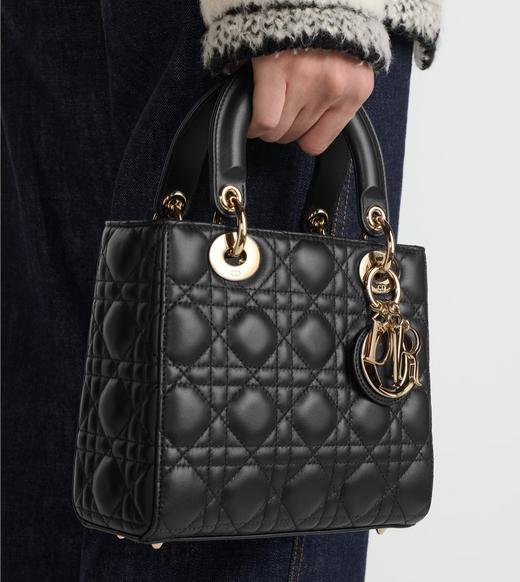 D家戴妃lady纯手工小胎牛皮手提单肩斜挎包 商品图14