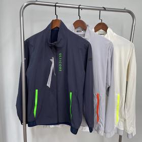 日本Bridgestone Golf Ulticore系列 男士高尔夫春秋款防风防水立领夹克外套网状衬里