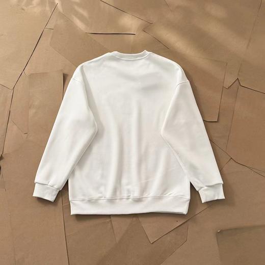 F013019圆领胸口刺绣logo加绒卫衣上衣男女同款 商品图10