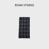 ROMI STUDIO“苏格兰”进口羊毛棉复古格纹软糯流苏围巾RWCWPU6617 商品缩略图2
