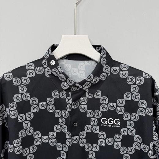 GGG高尔夫 男女同款 GGG印花短袖Polo衫 吸水速干防紫外线 商品图11