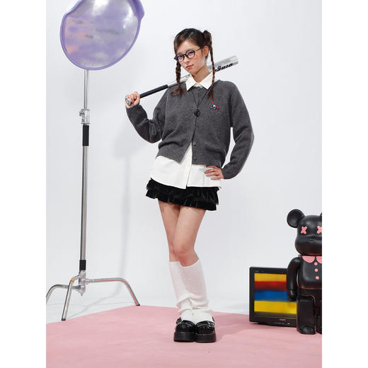 可爱小马创意针织开衫-纪念日百货门店同款169096271 商品图3