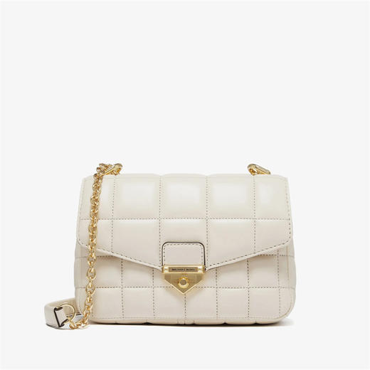 196163879376 迈克高仕MICHAEL KORS Soho 时尚百搭小号皮质链条单肩包【	21x8x14CM】 商品图0