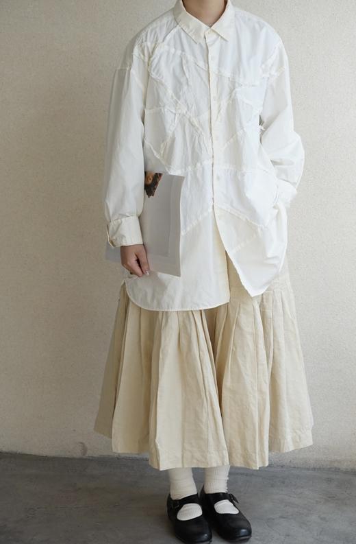 CaseyCasey限量款多工艺拼布衬衣 商品图8