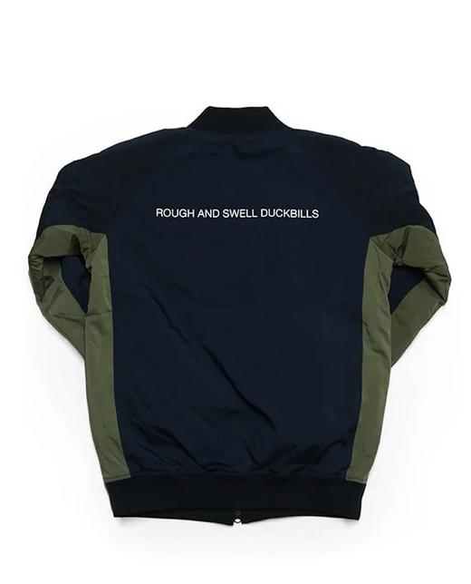 Rough & Swell 高尔夫男款 秋冬新款 防水弹力抗静电 保暖百搭运动休闲拼接机能夹克 商品图11