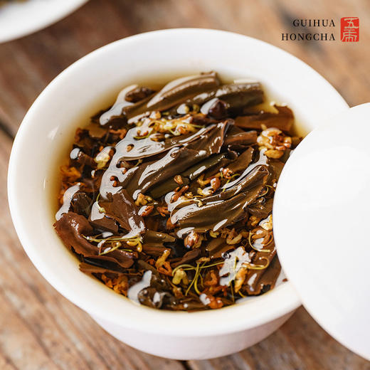 【春季茶礼】茶叶 桂花红茶 红茶 春季茶礼 福马 茶饮 五虎 180g 商品图3