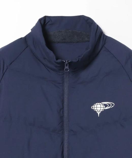 BEAMS GOLF男士橙标 透气防泼水拼接中棉夹克 弹力立领外套 商品图6