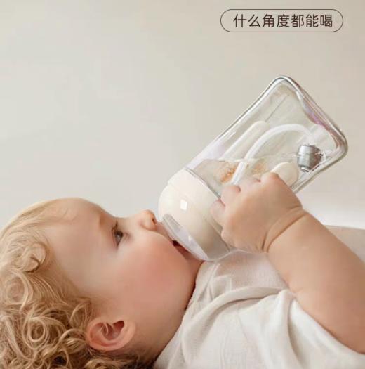 BeBeBus彩虹学饮杯鸭嘴杯婴儿6个月以上宝宝吸管水杯防呛非奶瓶 商品图7