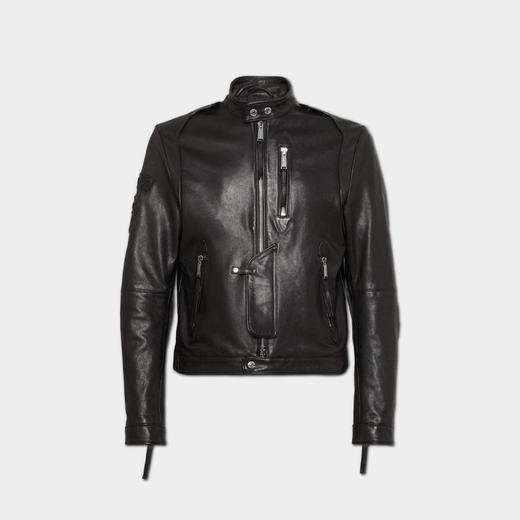 DSQUARED2 男士 DUCATI 联名皮衣 黑色 S71AN0650 SX9749 900 商品图0