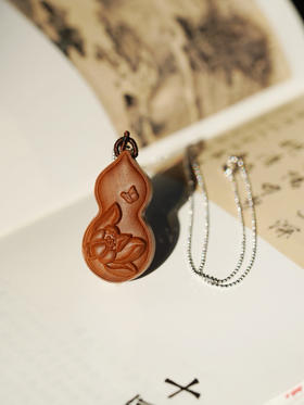 老山檀葫芦吊坠