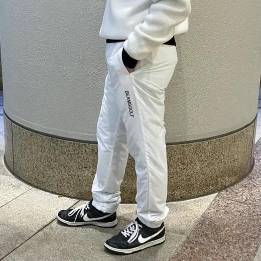 BEAMS GOLF男士橙标 秋冬款 罗纹收口棉长裤 防水透气弹力保暖裤 商品图3