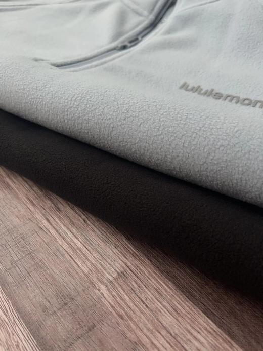 F013023摇粒绒拉链半开领男士休闲上衣薄款抓绒衣 商品图11