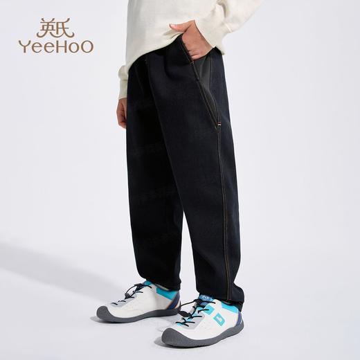 【英氏】【加绒】【110-160】男童加绒保暖牛仔裤 商品图7