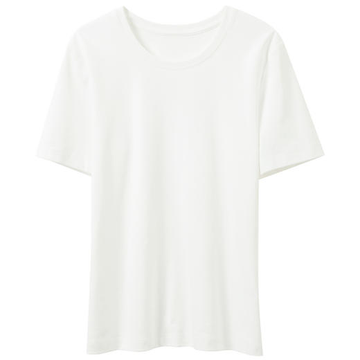 【匹马棉】三彩2026春季新款圆领正肩短袖T恤纯色基础套头衫休闲Z 商品图4