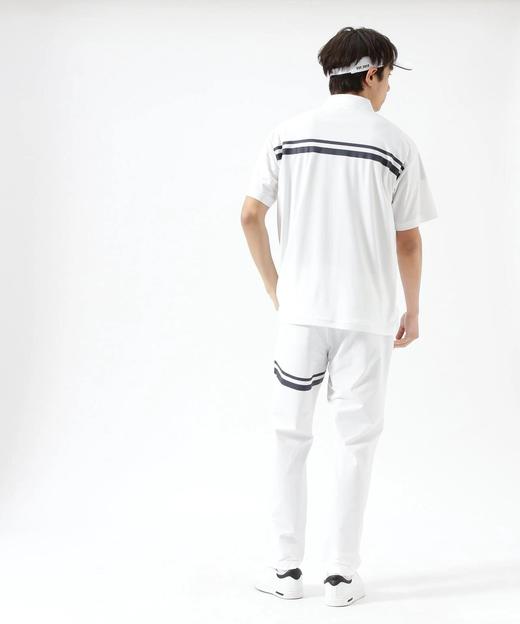 Jack Bunny 高尔夫男士 线条logo印花速干透气polo领短袖衬衫 商品图10