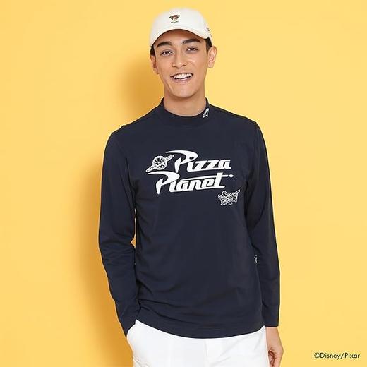 Callaway 高尔夫男士 玩具总动员系列字母印花半高领长袖T恤弹力舒适 商品图0