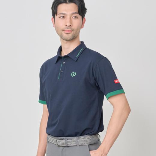 Colantotte 高尔夫男士 夏季透气速干翻领防晒短袖polo衫 商品图1