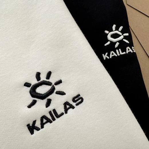 F013019圆领胸口刺绣logo加绒卫衣上衣男女同款 商品图7