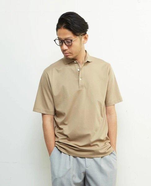 MEN'S MELROSE 男士 冰感网格里衬速干Polo衫短袖接触冷感恤 商品图0