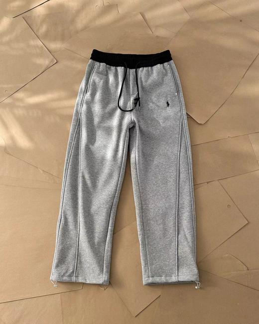 F013020冬季新款纯棉廓形宽松弯刀休闲卫裤 商品图8