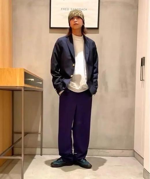 BEAMS PLUS 男装 经典三粒扣半里衬 美式西装外套 休闲帅气 商品图3