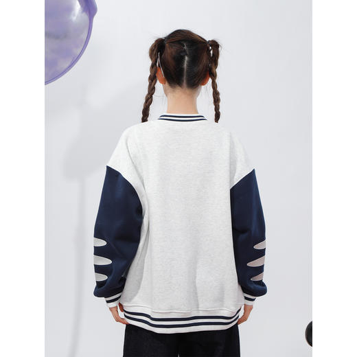 卡通猫咪拼接棒球服外套-纪念日百货门店同款169264861 商品图2