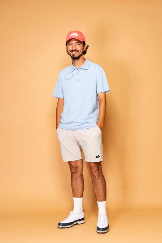 SALVAGE PUBLIC 高尔夫男士 夏季  新款运动休闲麻料速干松紧短裤 商品图0