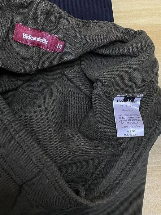 日本高端潮牌 HIDE AND SEEK 新款男士 松紧抽身绳束脚卫裤休闲运动长裤 商品图7