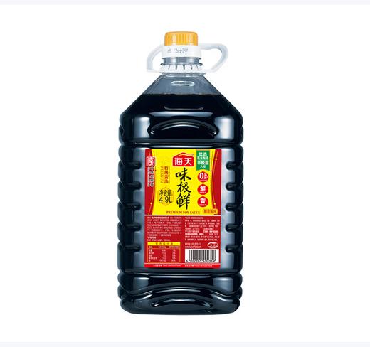 【QT】海天味极鲜酱油4.9L鲜味生抽 商品图0