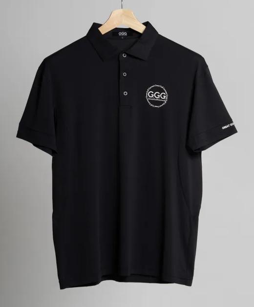 GGG 高尔夫男士 字母logo短袖polo衫 轻薄透气吸水速干 商品图7