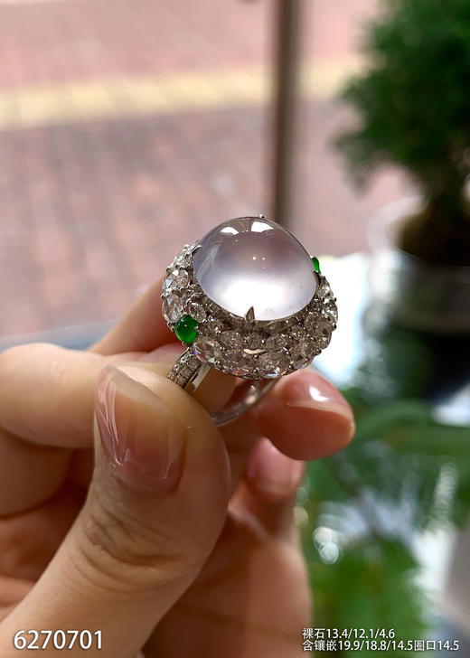 6270701，蛋面戒指。具体价格微信咨询 商品图1