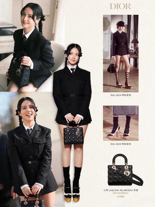 D家戴妃lady纯手工小胎牛皮手提单肩斜挎包 商品图6