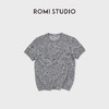 ROMI STUDIO100%高支精纺羊毛镂空纹理短袖/开衫RWDSS61866 商品缩略图2