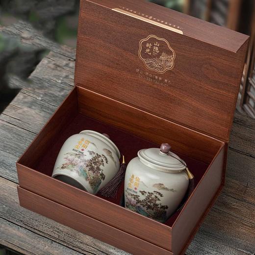 山隐时光【棕木纹.2瓷毛尖】40元1套.整箱10套 商品图2