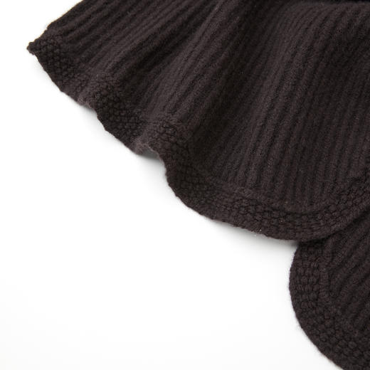 ROMI STUDIO“意式匠心”100羊毛中古柳条纹毛织大衣外套RWCWWT6646 商品图4