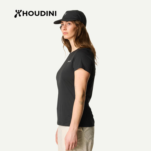 HOUDINI胡丁尼Pace Air Message空速宣言女户外26夏新跑步短袖T恤 840072 商品图3