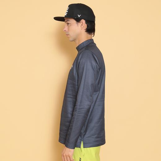 Callaway 高尔夫 男士 小高领纯色长袖T恤 舒适百搭 商品图4