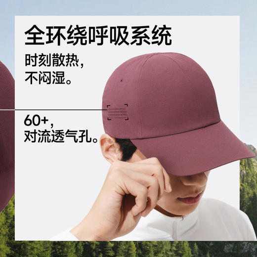 【26春夏新品】蕉下男士轻薄三防鸭舌防晒帽WR732 商品图4