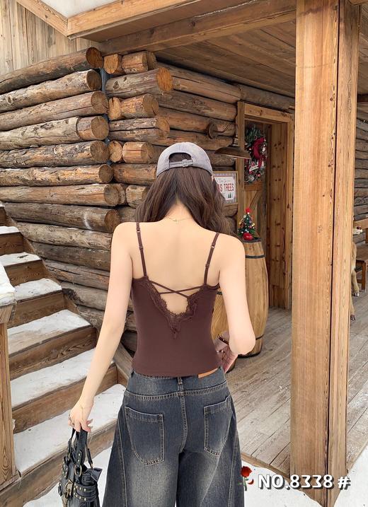 【GZ】无忧购26春夏新款女士深镂空蕾丝美背8338#（截单后3-5天发货） 商品图8
