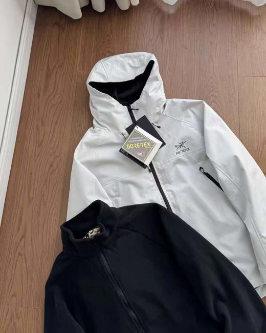 F013004压胶logo三合一可拆卸内胆男士硬壳抓绒冲锋衣 商品图13