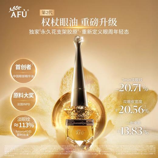 【450元会员福利】阿芙权杖紧致提拉眼部精华油10ml+10ml    商品图0