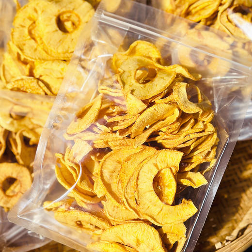 特惠活动『原味丑苹果干』开袋即食，甜酸浓郁，酥脆微韧，12斤苹果烤出1斤苹果干，不添加香精色素防腐剂 商品图6