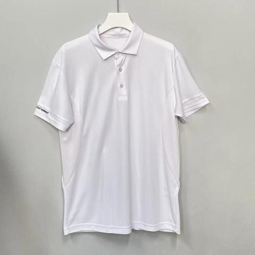 GGG 高尔夫男士 多色翻领拼接网眼 短袖 弹力透气POLO衫 商品图8