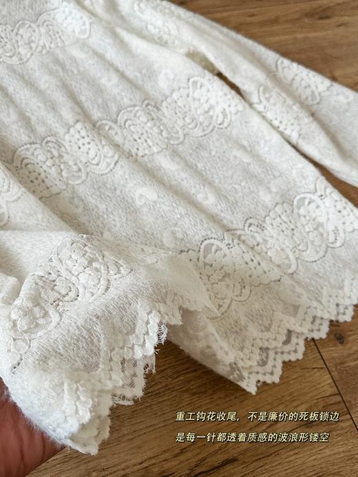 镂空蕾丝连帽打底T 商品图11