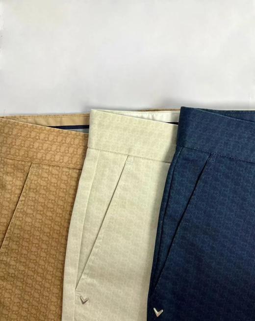 【特价福利】Callaway卡拉威高尔夫男士 印花休闲修身直筒长裤 商品图4