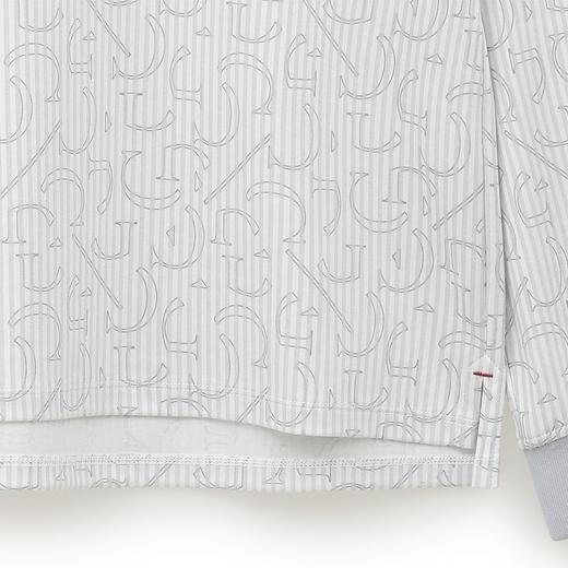 Callaway 高尔夫男士 C/G印花条纹提花polo领长袖衬衫 商品图2