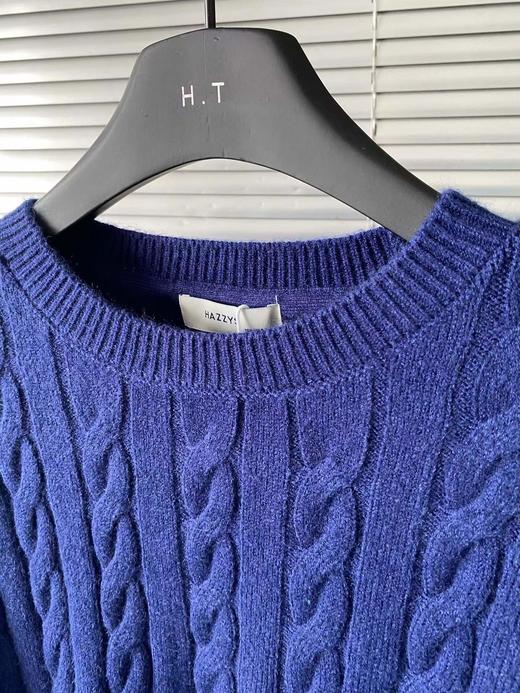 F013013春秋季新品男士圆领绞花羊毛针织衫 商品图9