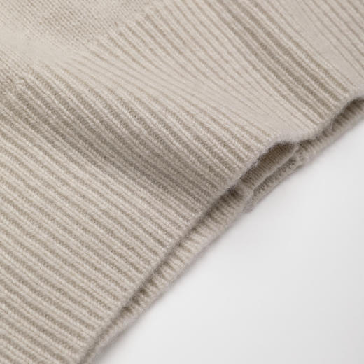 ROMI STUDIO帕丝条丹麦水貂毛领100%山羊绒毛织外套 RWDSW02392 商品图4