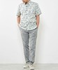 MEN'S MELROSE 夏季男士 彩色印花清凉感polo领短袖花衬衫 商品缩略图9